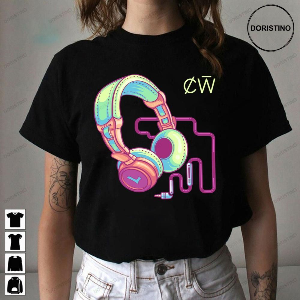 Charlotte De Witte Logo Neon Colors Limited Edition T-shirts